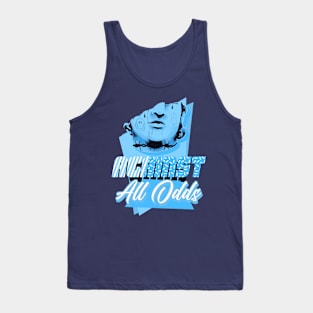 Against All Odds Laser Blue Tank Top